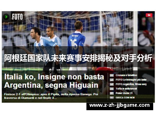 阿根廷国家队未来赛事安排揭秘及对手分析